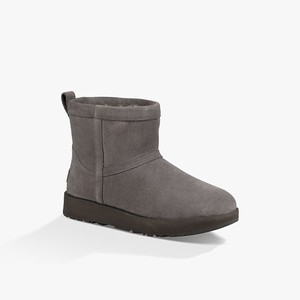 Ugg Classic Mini Waterproof Alla Väderstövlar Dam Grå (109582ZHE)